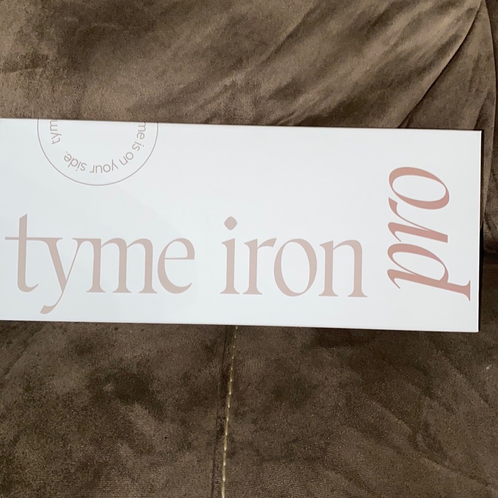 BRAND NEW NEVER USED tyme iron pro